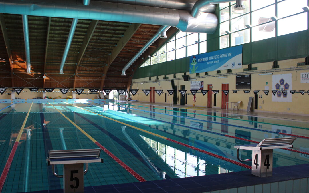 Piscine al chiuso dall’1 luglio